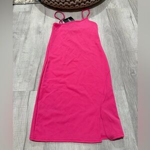 PrettyLittleThing Pink Dress